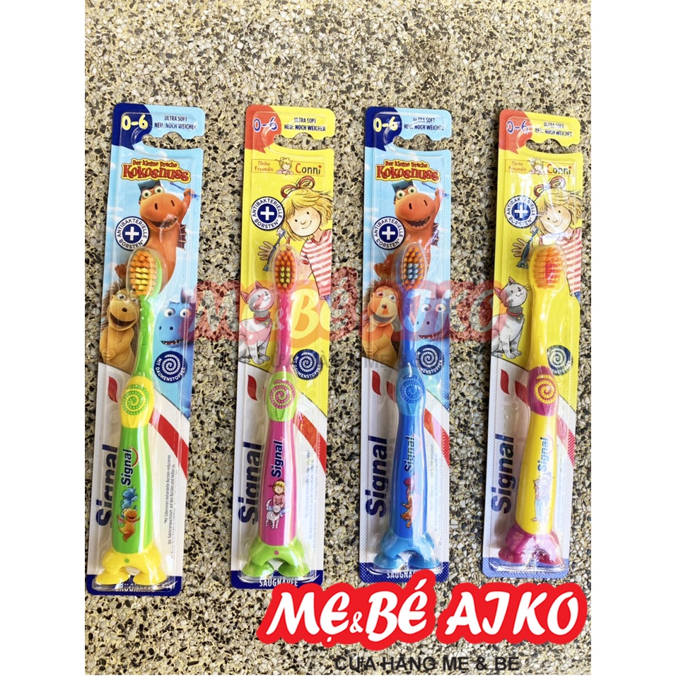 Bàn Chải Đánh Răng Cho Bé 0-6 tuổi Signal Phiên Bản Hoạt Hình