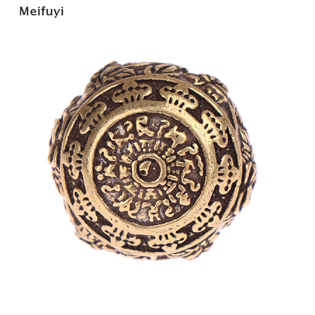 [Meifuyi] Brass Gourd Lucky Car Key Chain Pendants Pill Box Medicine Case Container Bottle COD