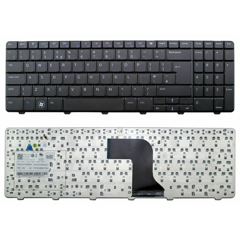 Bàn Phím Laptop Dell Inspiron 15 15R N5010 M5010 5010, Bảo Hành 12 Tháng