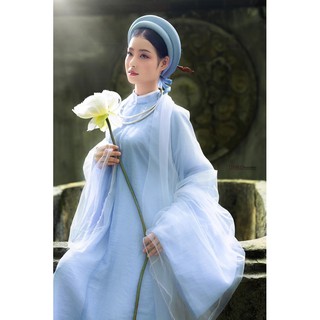 Kiềng bạc giả đeo cổ phục