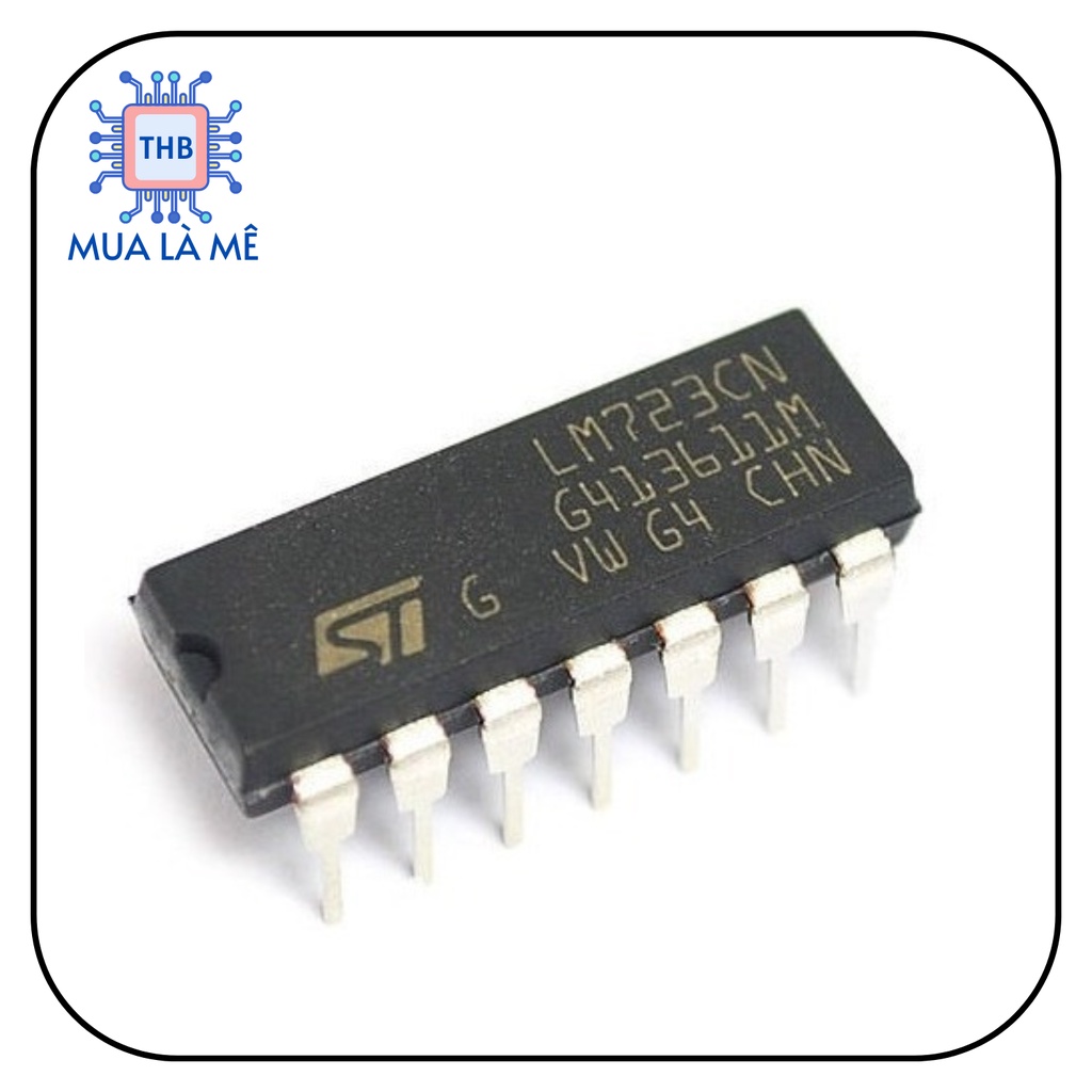 IC LM723CN DIP-14 chất lượng tốt.