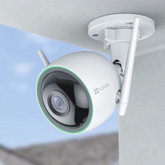 Camera ngoài trời ezviz C3N 2MP 1080p - quay đêm có màu, chống nước IP67, thuật toán AI phát hiện người, bảo hành 2 năm