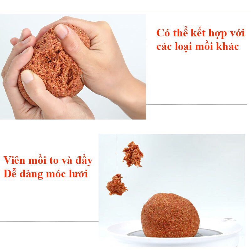 [Siêu Nhạy _Hiệu Quả] Mồi Câu Cá  Tự Nhiên HUA_4 Siêu Nhạy Cá Dễ Sử Dụng