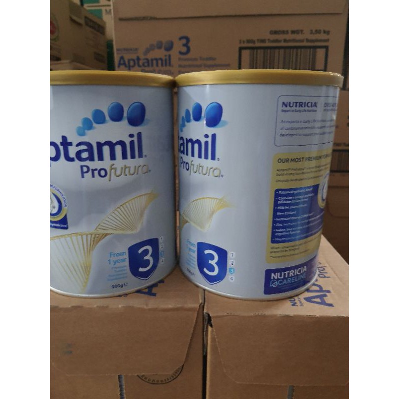(Date T6/2023)Sữa Aptamil của Úc số 123 mẫu mới nhất lon 900g