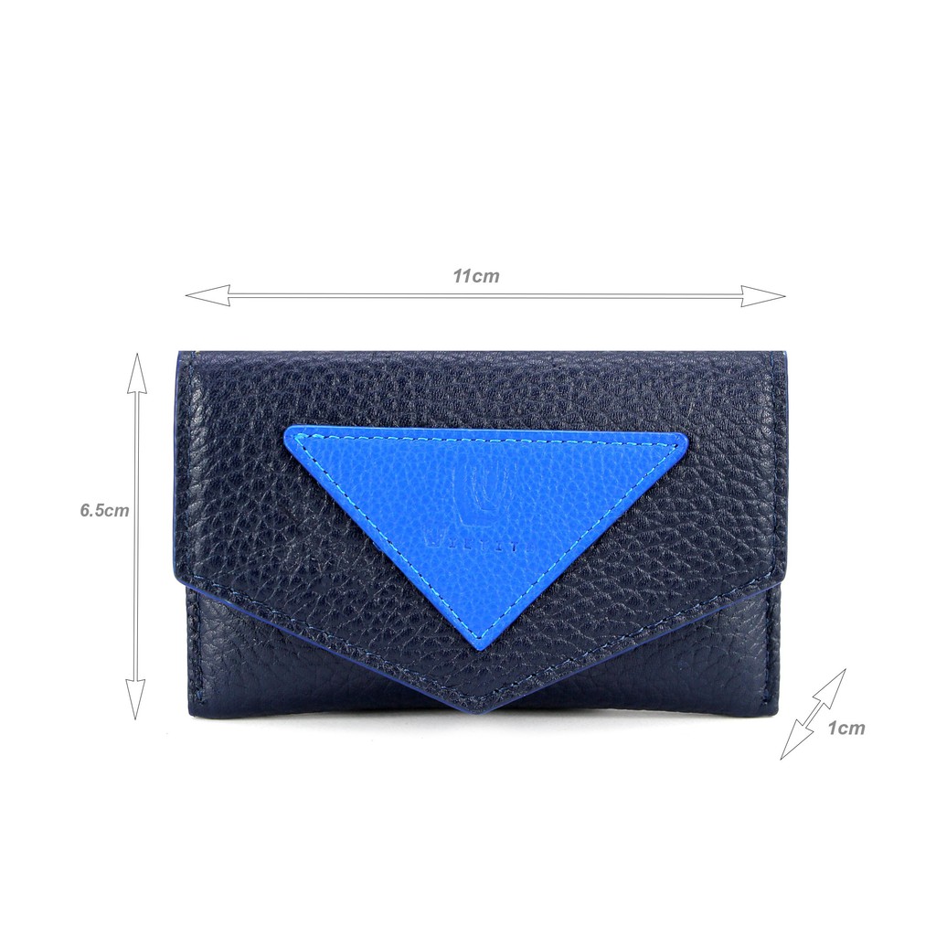 BÓP NỮ VÍ NỮ UNISEX CAO CẤP BLUE EMAIL