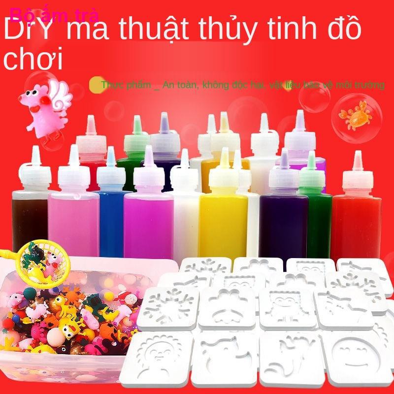 đồ sơ sinhVỉ nước ma thuật kết hợp vật liệu gia dụng trọn bộ cô gái lớn đồ chơi pha lê sao biển con lắc vừa