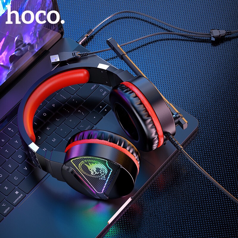 Tai Nghe Chụp Tai Hoco W104 Có Micro Chống Ổn chuyên Tai Nghe Chơi Game W104 Đáp Ứng Mọi Như Cầu