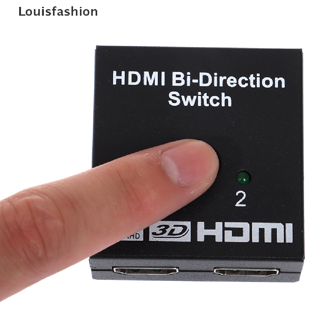 Bộ công tắc chia cổng HDMI hai chiều 2 trong 1 hỗ trợ 4K