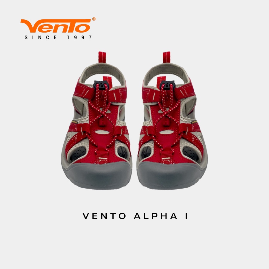 Giày dép Sandals Vento ALPHA I Teen/Trẻ em màu Đỏ Rượu đi học/đi dã ngoại/đi chơi SD08001