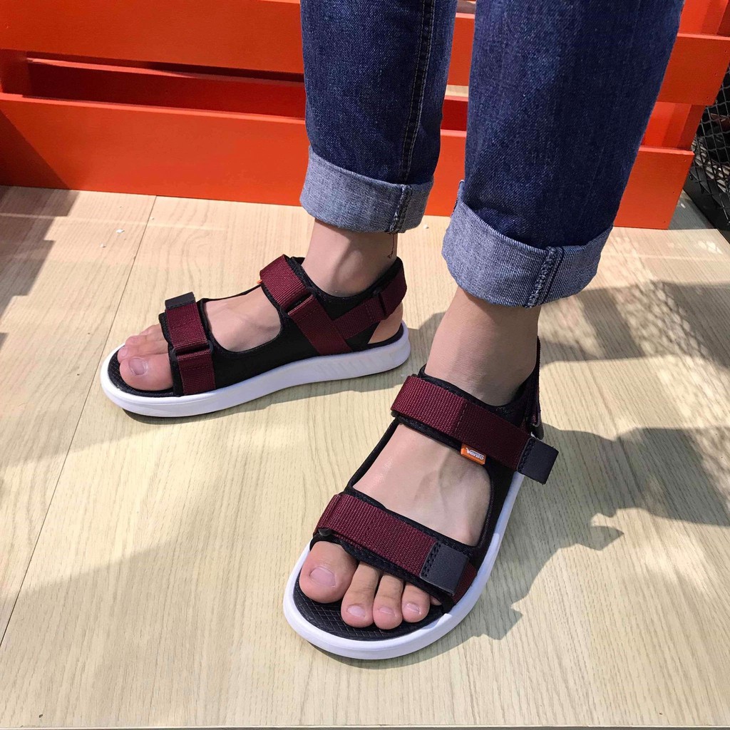 Sandal Vento chính hãng NB02 ĐỎ