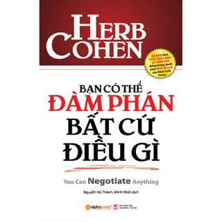 Sách - Bạn có thể đàm phán bất cứ điều gì (tái bản mới nhất)