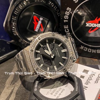 Đồng hồ nam Casio G-shock nhiều bản độ GA-2100 - Kích thước vỏ : 48,5×45,4×11,8mm