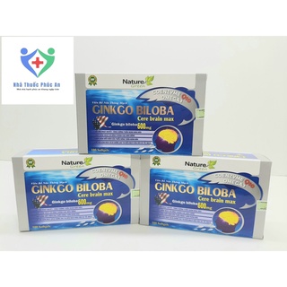 Viên bổ não Ginko Biloba Cere Brain Max Hộp 100 viên
