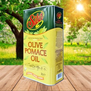 Dầu Olive Kojin Hiệu Sita CHÍNH HÃNG Ý Dầu Oliu Pomace Nguyên Chất Dùng Nấu Ăn Làm Bánh Can Thiếc 3L