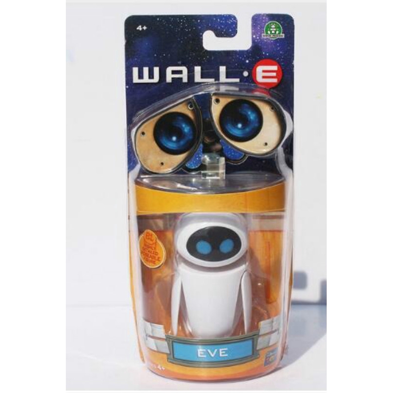 Wall-E Robot Wall E & EVE PVC Action Figure Collection Model Toys Dolls 6cm