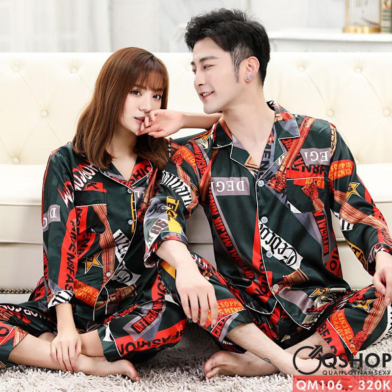 [SALE] BỘ ĐỒ PIJAMA  NAM MẪU MỚI QM106 QM138