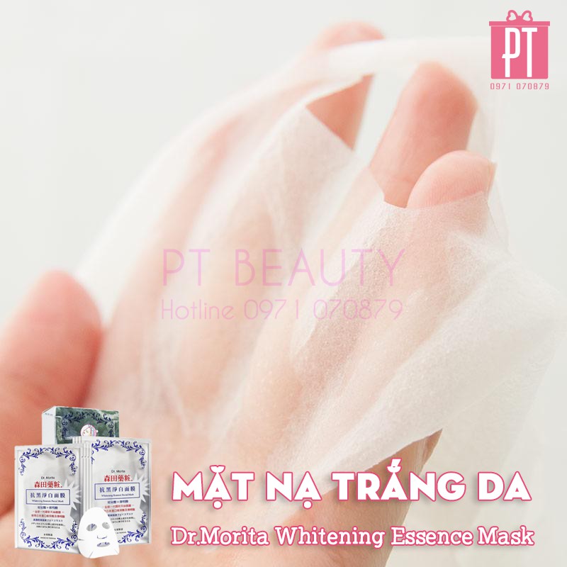 [Date T8/2022] Lẻ 1 miếng DM36 ☆ Mặt nạ Dr.Morita dưỡng trắng da Whitening Essence Đài Loan