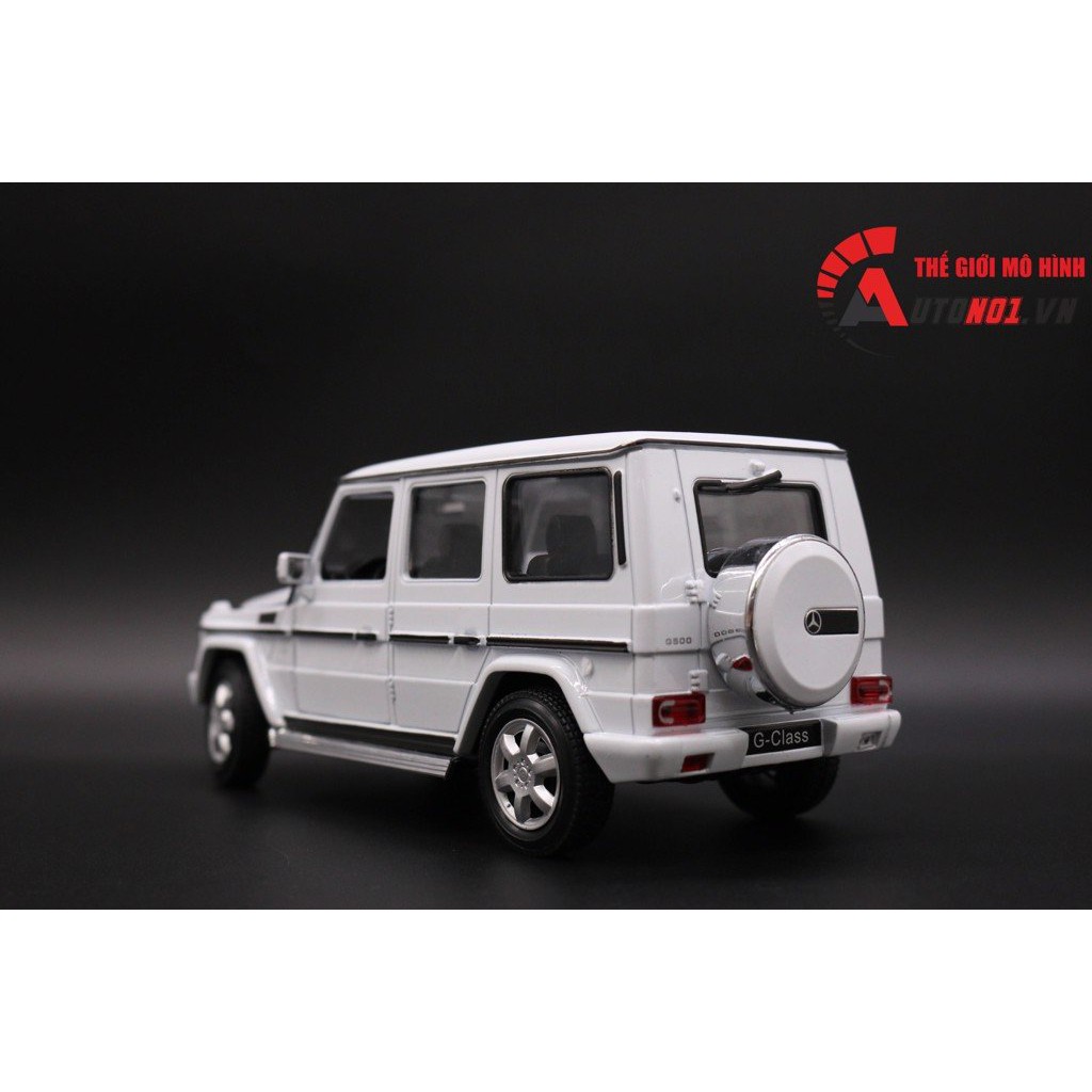 MÔ HÌNH XE MERCEDES-BENZ G55 WHITE 1:24 WELLY 1373