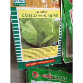 Hạt giống rau cải bẹ, cách sử dụng