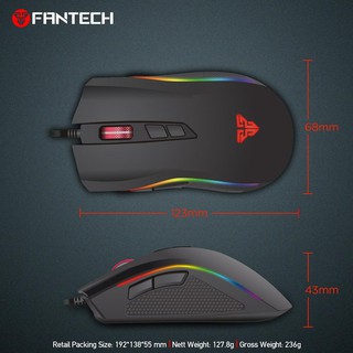 Chuột Gaming Fantech TITAN X4S