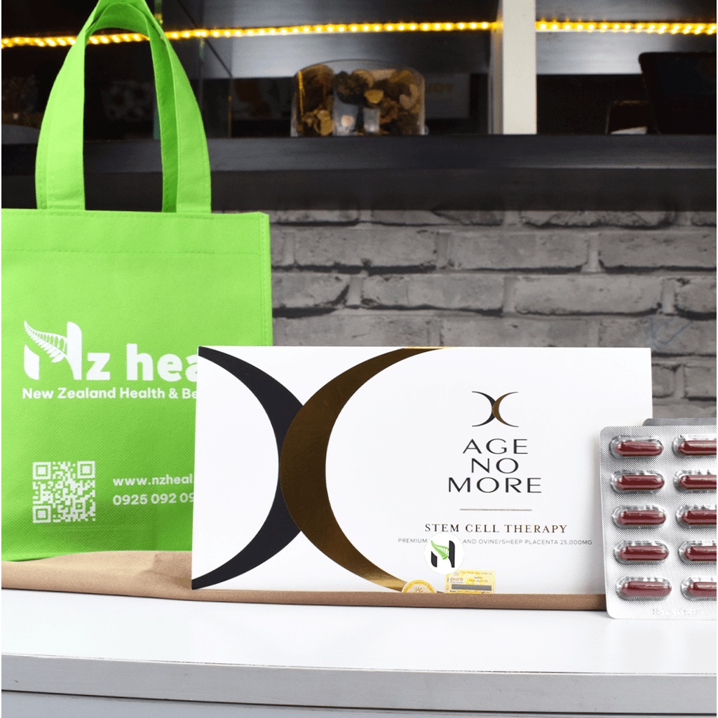 [Hỏa tốc] Viên Uống Tế Bào Gốc Nhau Thai Cừu Age No More Sheep Placenta 60 Viên