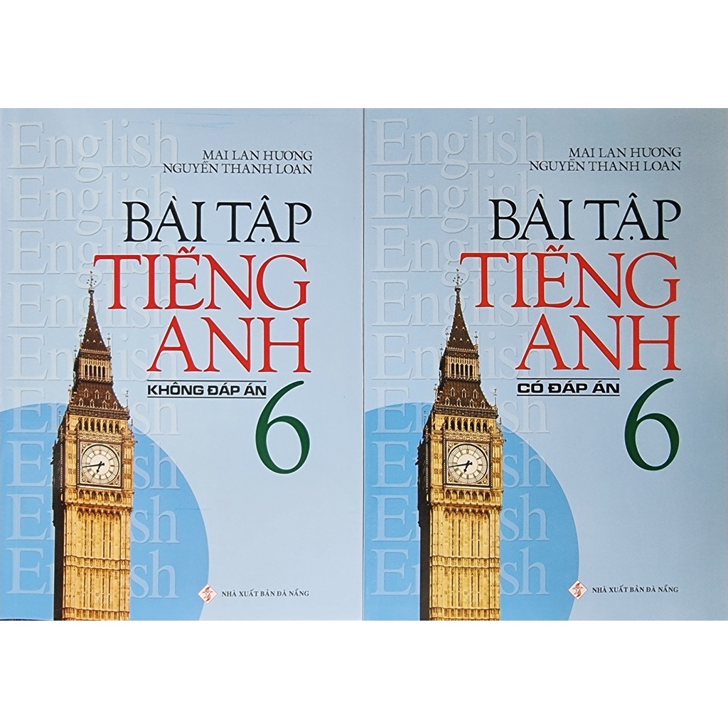 Sách - Bài Tập Tiếng Anh Lớp 6 Mai Lan Hương ( Có Đáp Án & Không Đáp Án, Tùy Chọn )