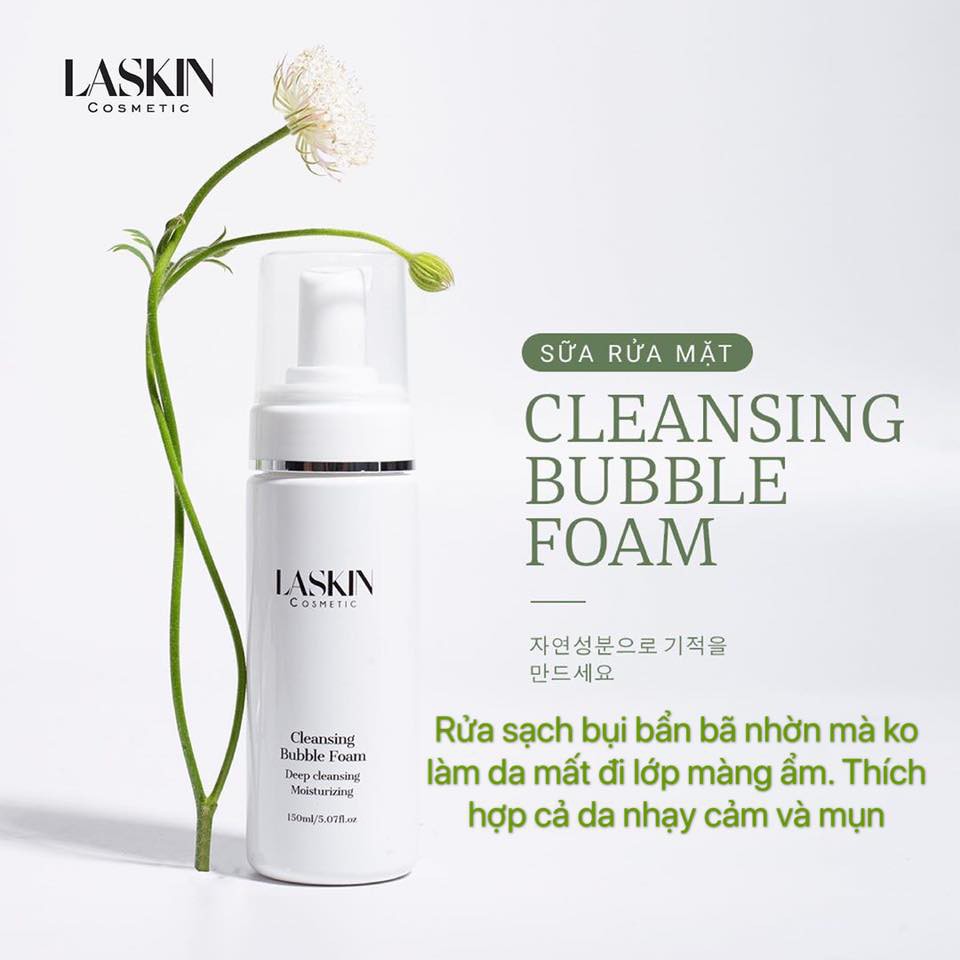 sữa rửa mặt laskin