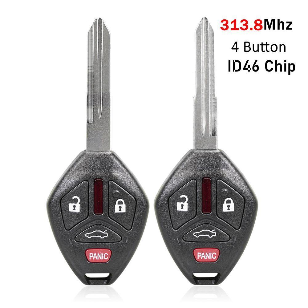 Chìa Khóa Điều Khiển Từ Xa 313.8Mhz Bền Bỉ Dành Cho Mitsubishi Eclipse for Galant 2006 2007