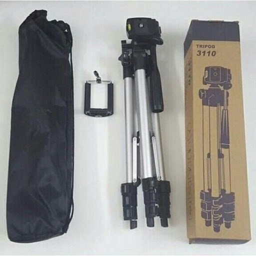 Gậy Tripod 3110 Cho Điện Thoại, Máy Ảnh Chụp Ảnh Quay Video Gia Đình Đi Phượt Đi Du Lịch Chất Liệu Nhôm Siêu Gọn Nhẹ