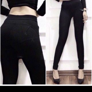 Compo Quần legging nâng mông đen