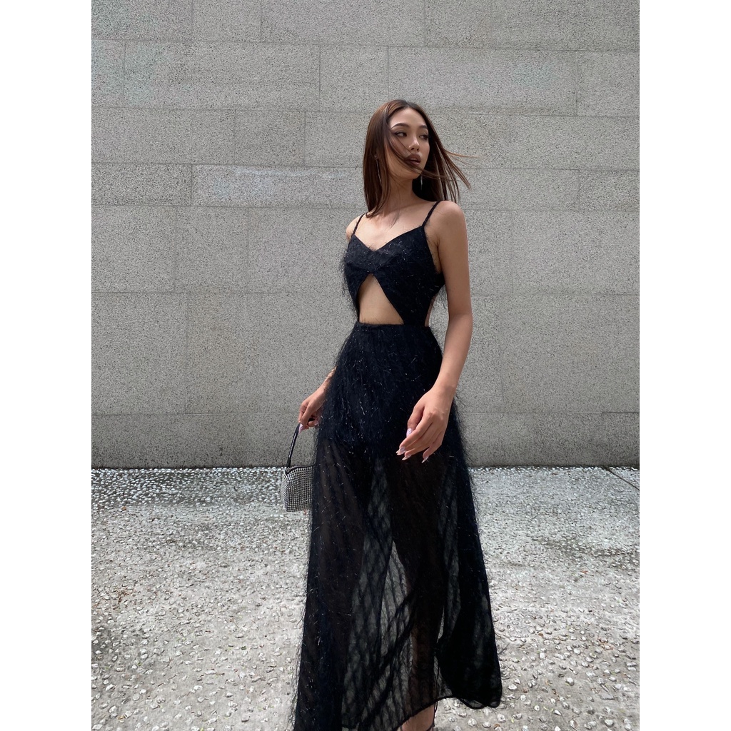 Quin Dress - Váy maxi khoét eo hai dây hở lưng - THIẾT KẾ BỞI IAMCOCO.OFFICIAL