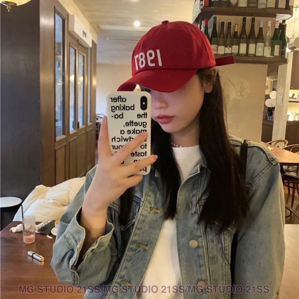 Nón lưỡi trai MG STUDIO mềm mại phong cách Hàn Quốc thời trang xuân hè 2022