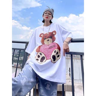 Áo phông moschino gấu hàng qc loại 1