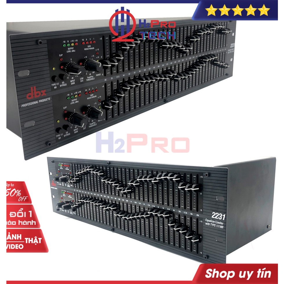 Lọc Xì Equalizer, Bộ Lọc Âm Thanh Dbx 2231 Cao Cấp, Nguồn Xuyến, 31X2 Cần Chỉnh Âm Thanh Sắc Nét