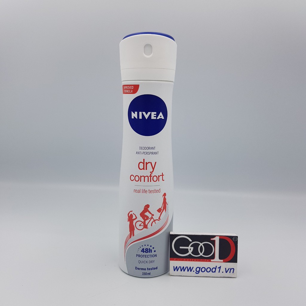 Xịt khử mùi toàn thân Nivea Nữ 150ml