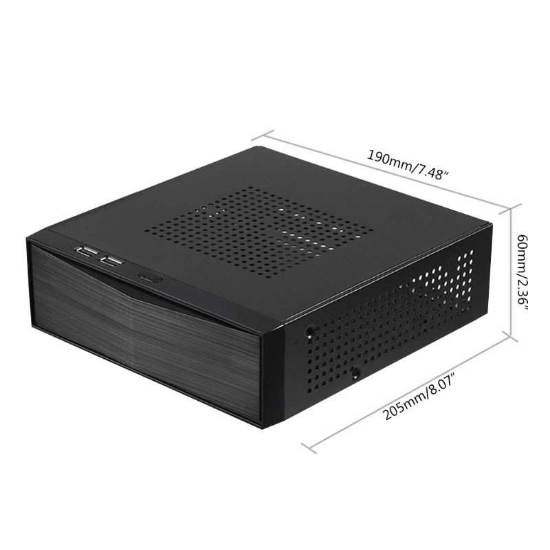Vỏ máy tính FH05 Host Mini ITX USB2.0 có lỗ tản nhiệt bằng kim loại