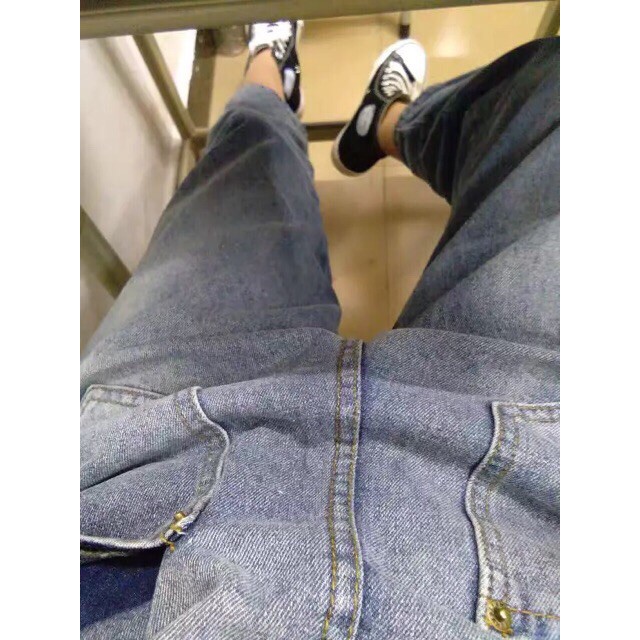 [ORDER ] quần yếm bò ulzzang / quần yếm retro suông rách và trơn | BigBuy360 - bigbuy360.vn