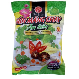 Bún chay ăn liền Bích Chi hương vị Măng gói 60g