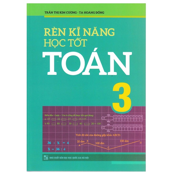 Sách Rèn Kĩ Năng Học Tốt Toán 3