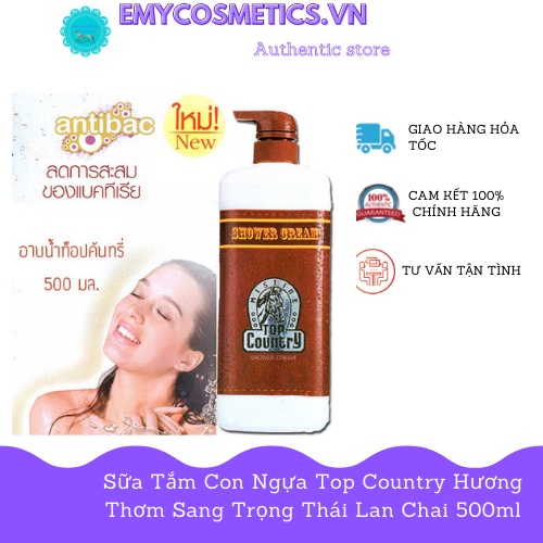 Sữa Tắm Con Ngựa Thái Lan Top Country Sữa Tắm Hương Thơm Sang Trọng (nam nữ đều dùng được hết)