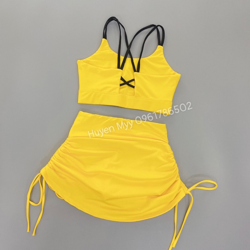 BỘ ĐÙI VÁY PHỐI ÁO ĐAN LƯNG