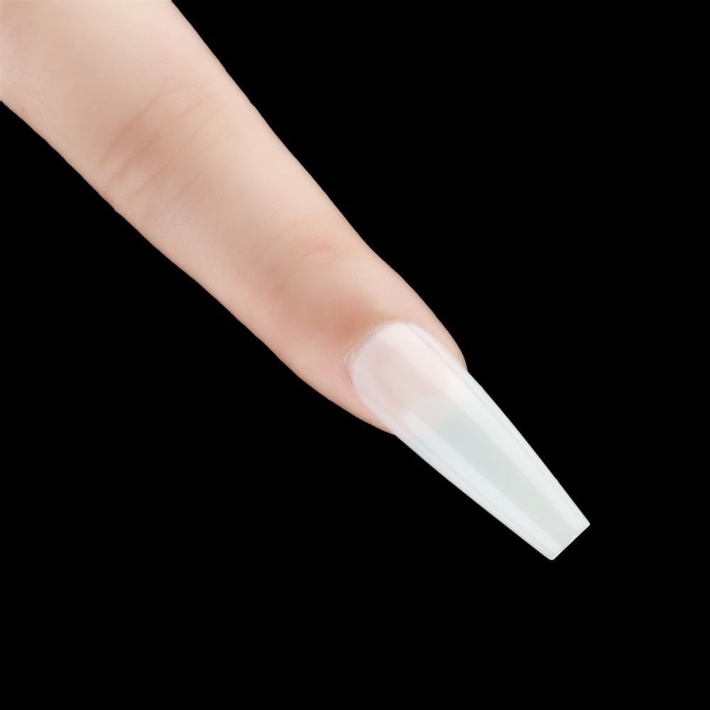 Hộp 100 Móng Tay Giả Acrylic Bảo Vệ Toàn Diện DIY Ốp