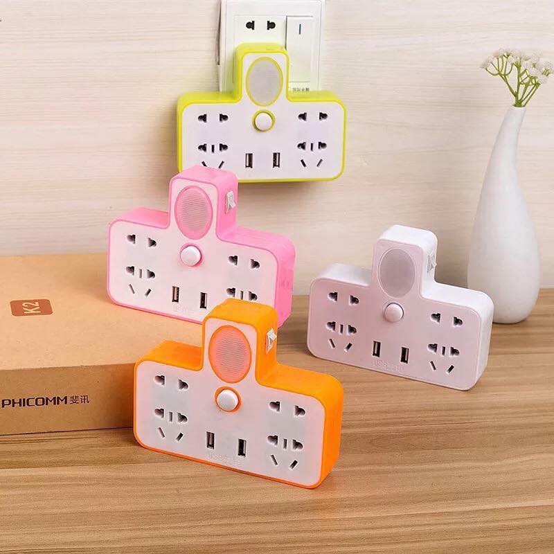 Ổ CẮM ĐIỆN THÔNG MINH KIÊM ĐÈN NGỦ VÀ CỔNG SẠC USB