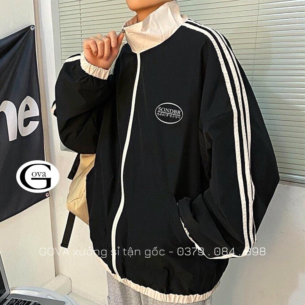 Áo Khoác Dù SONDBR Lớp Form Rộng Nam Nữ Unisex, Áo Gió Bomber Bóng Chày Chống Nắng Ulzzang GOVA