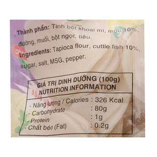Bánh phồng mực Bích Chi gói 100g