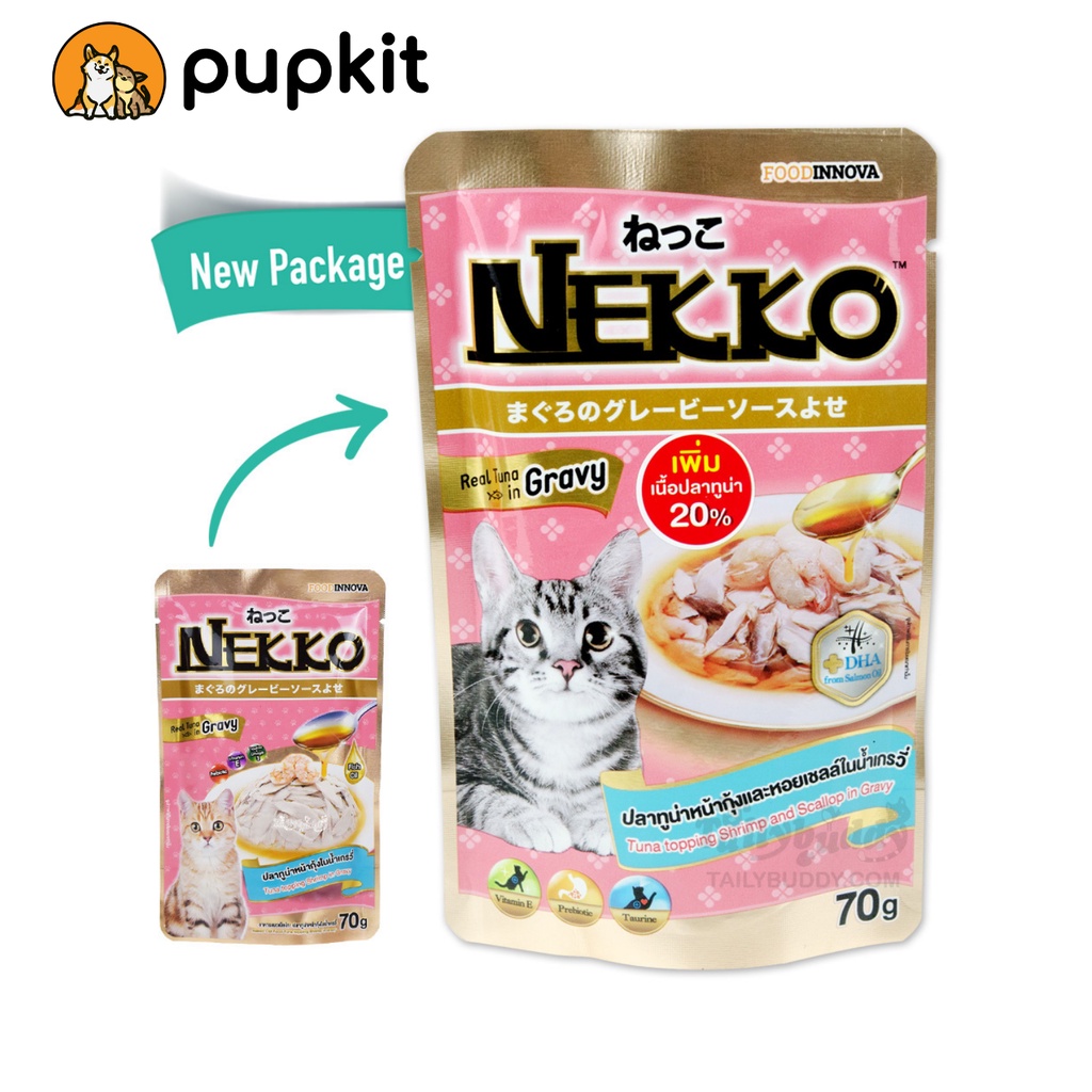 PATE NEKKO THÁI LAN CHO MÈO GÓI 70G