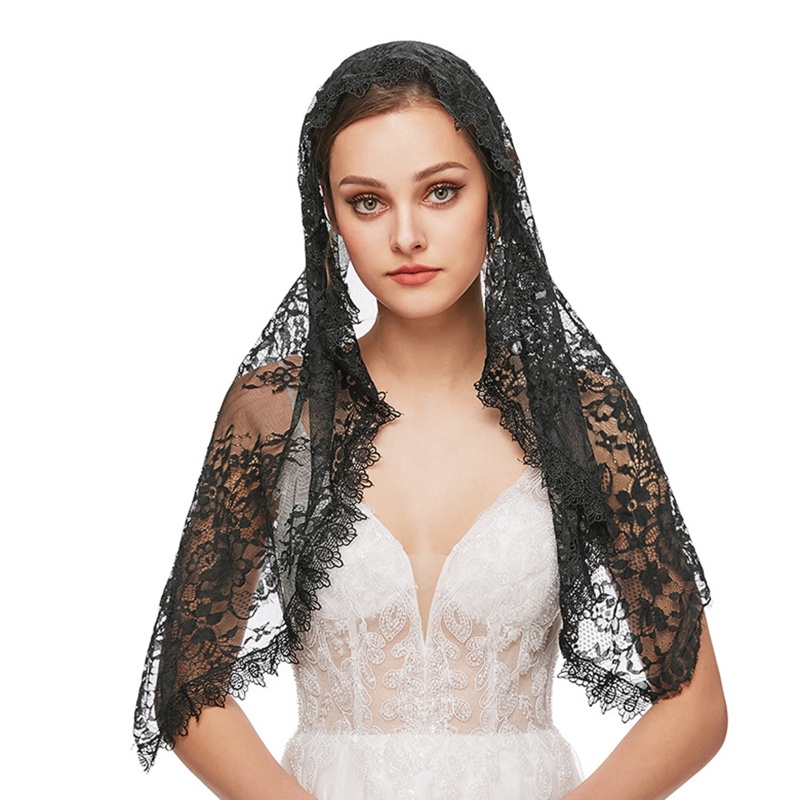 Mạng Che Mặt Vải Tuyn Đơn Giản Cho Cô Dâu