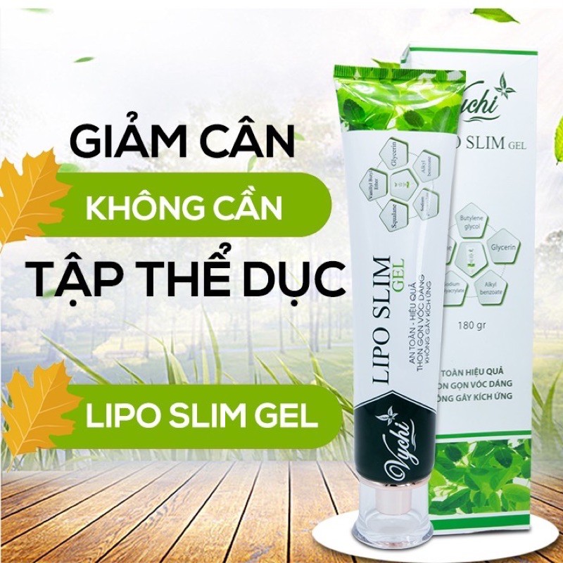 [chính hãng] Gel tan mỡ Lipo slim trong vòng 7 ngày giảm 3-5cm