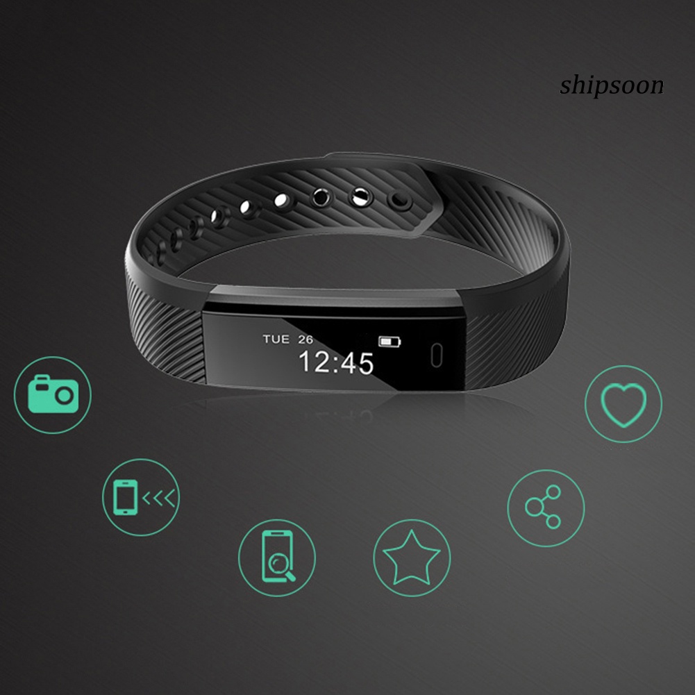 Dây Đeo Silicon Thay Thế Cho Đồng Hồ Thông Minh Veryfit Id115 Id115Plus