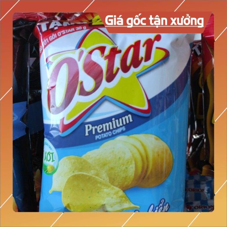 [ICLN9 giảm 5K cho đơn hàng 50k] Combo 2 gói bim bim O'Star vị tảo biển gói 36g